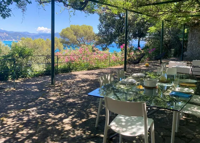Design Villa With Private Sea Access In Portofino
